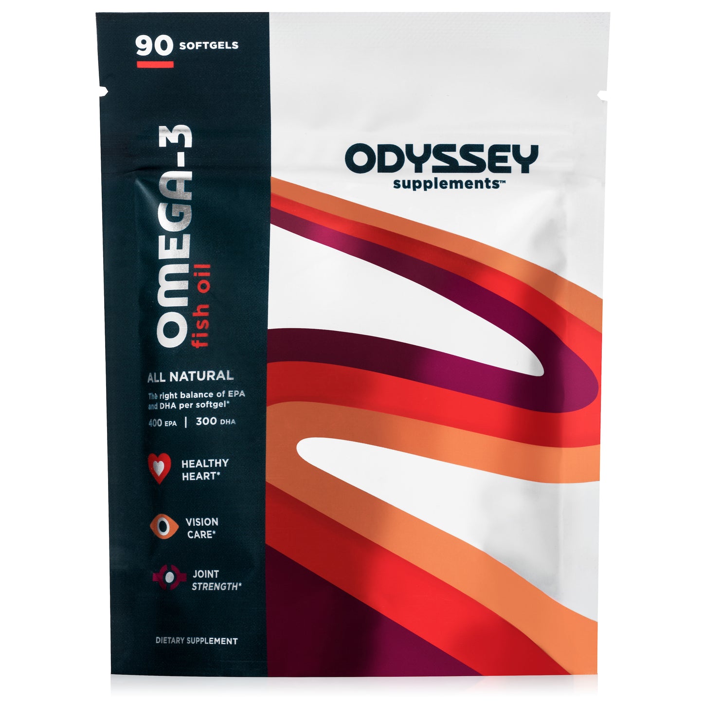 Omega-3 - 400 EPA & 300 DHA Per. Contains 90 Softgels.