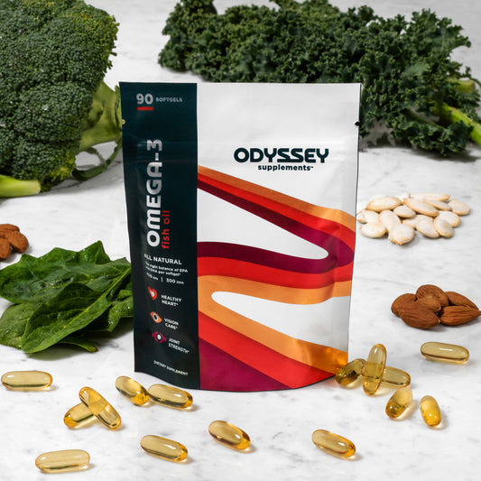 Omega-3 - 400 EPA & 300 DHA Per. Contains 90 Softgels.